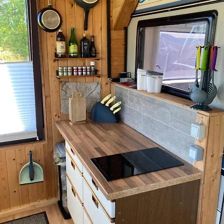 Tiny House Anneliese Hunde Okay 別荘 Oberbettingen