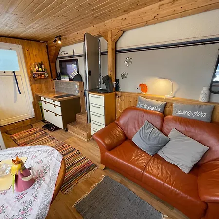 Tiny House Anneliese, Klimaanlage, E-Bikes, Hunde Ok 別荘 Oberbettingen